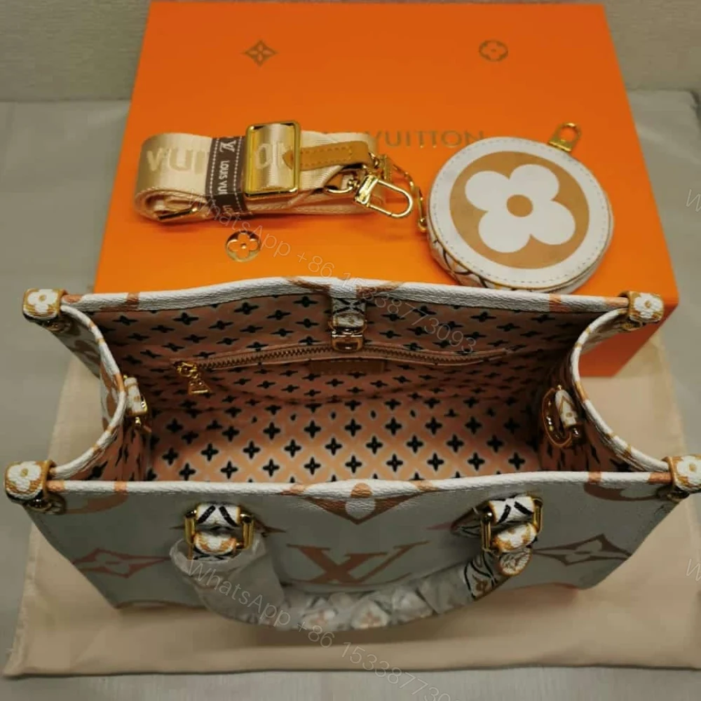 View 3 of Louis Vuitton Lv By The Pool Onthego PM Yellow 25Cm M22975