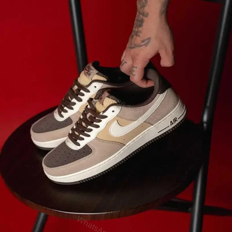 FIRST COPY NIKE AIRFORCE 1 HEMP COCONUT MILK FOR MEN — view 1