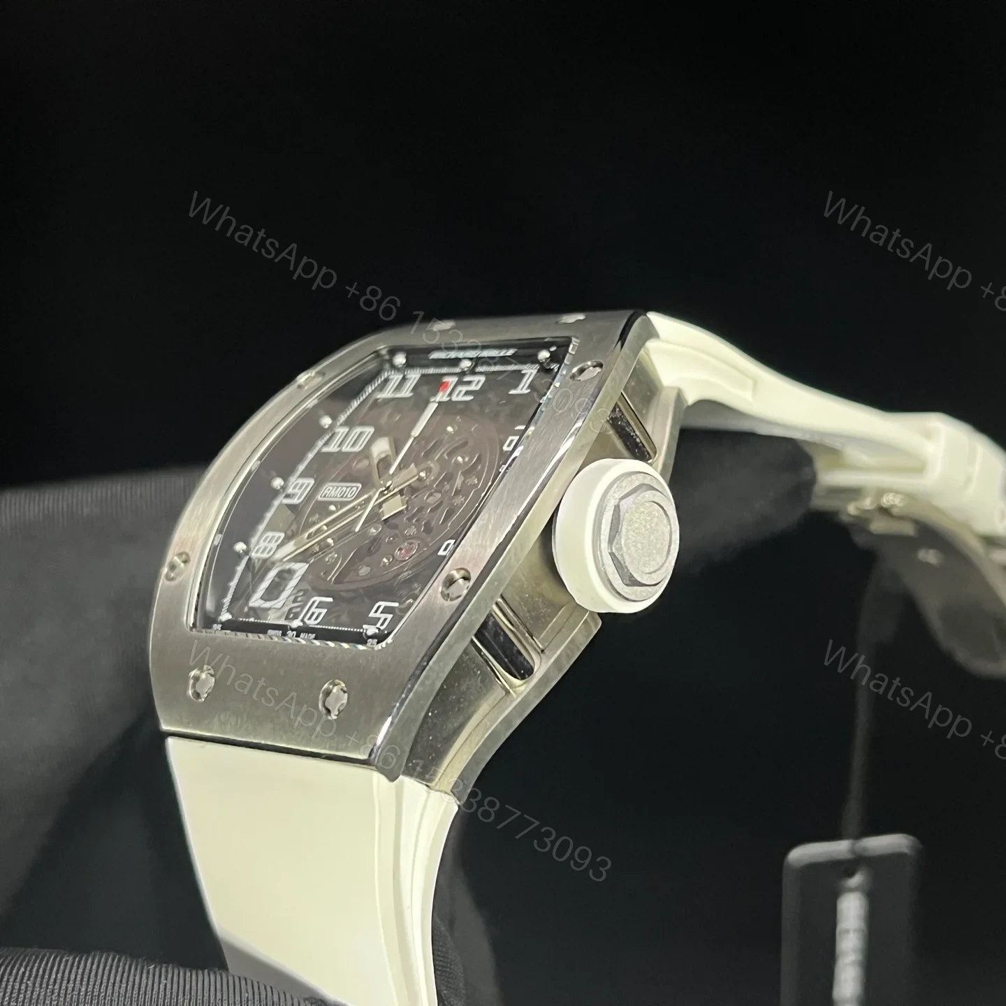 View 5 of Richard Mille Skeleton Automatic Luxury Watch RM010-SKELETON-AUTO-48X39