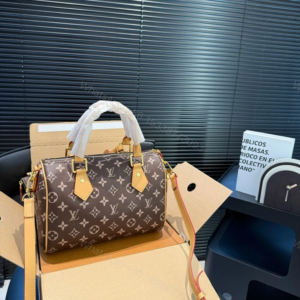 View 6 of LOUIS VUITTON SPEEDY P9 BANDOULIÈRE 25 MONOGRAM BROWN 25CM M24443