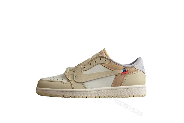 View 7 of AIR JORDAN 1 LOW OG LIGHT KHAKI/WHITE/OFF WHITE CZ0790-102
