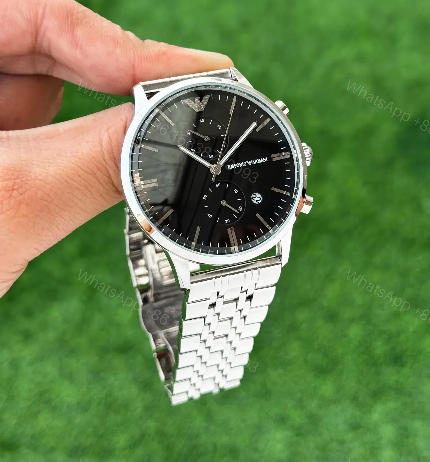 View 3 of Armani Black Dial
