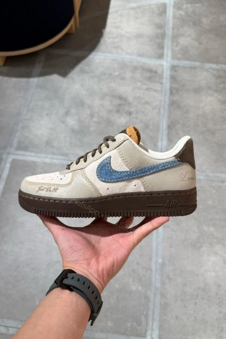 View 5 of FIRST COPY NIKE AIRFORCE ONE LOVE AND PEACE FOR MEN