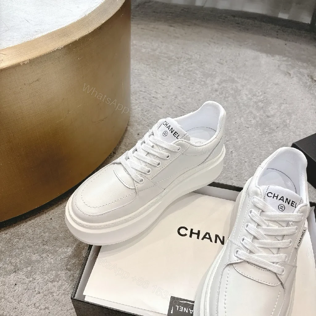 View 5 of Minimalist-Chic White Trainers: Structured, Comfort, Luxe-Ready Sneakers