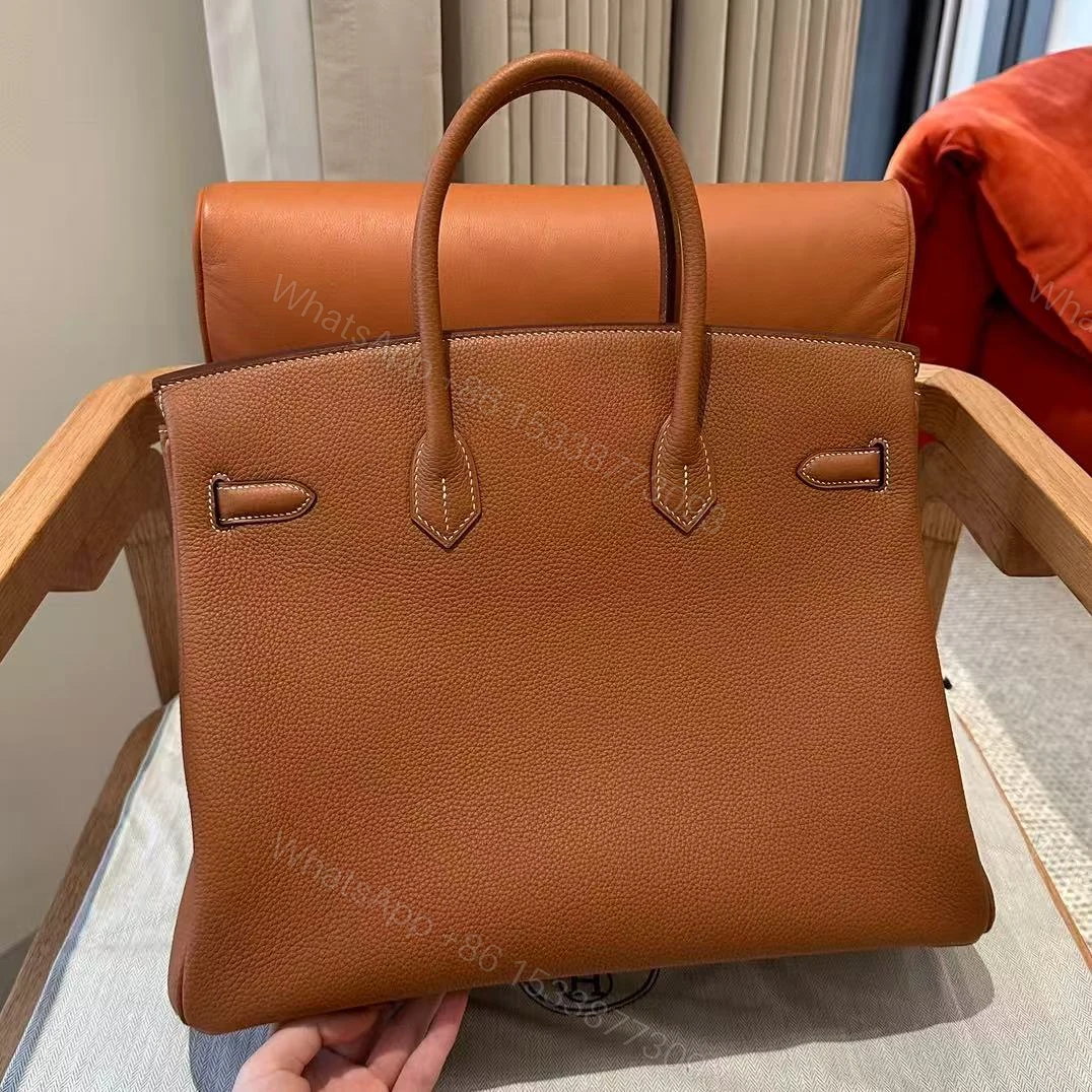 View 2 of Hermes Birkin B35 Togo Gold