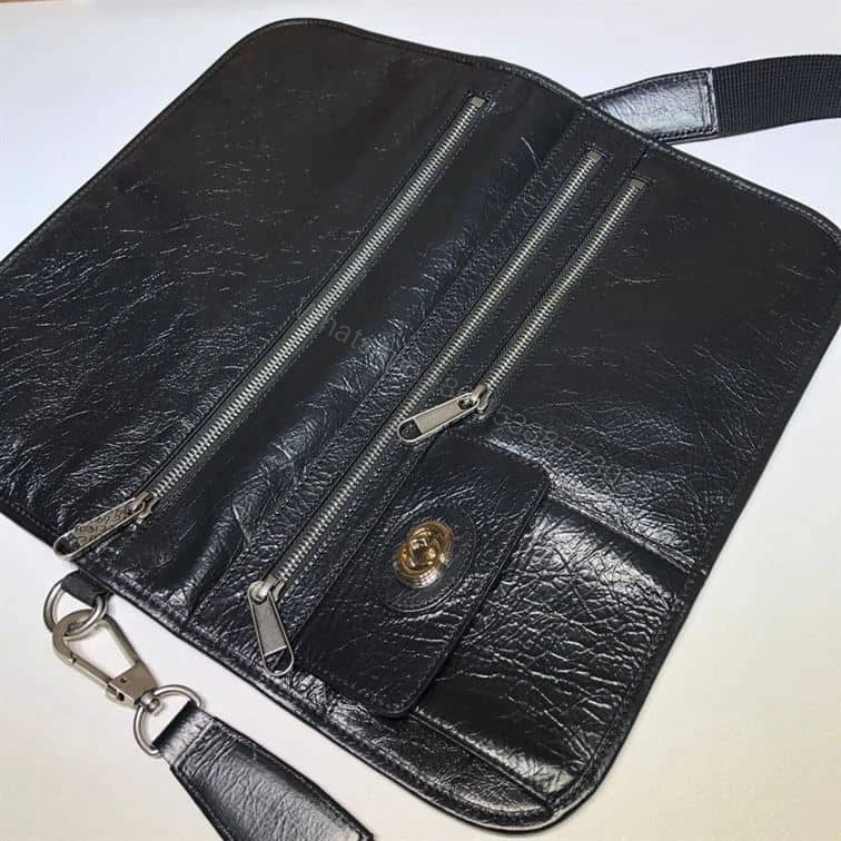 View 4 of GUCCI ALL OVER PRINT MESSENGER BAG BLACK – GBC31