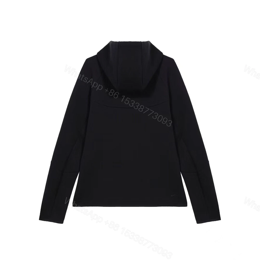 View 2 of Nike Sportswear Tech Fleece Full-Zip Hoodie & Joggers Set Black