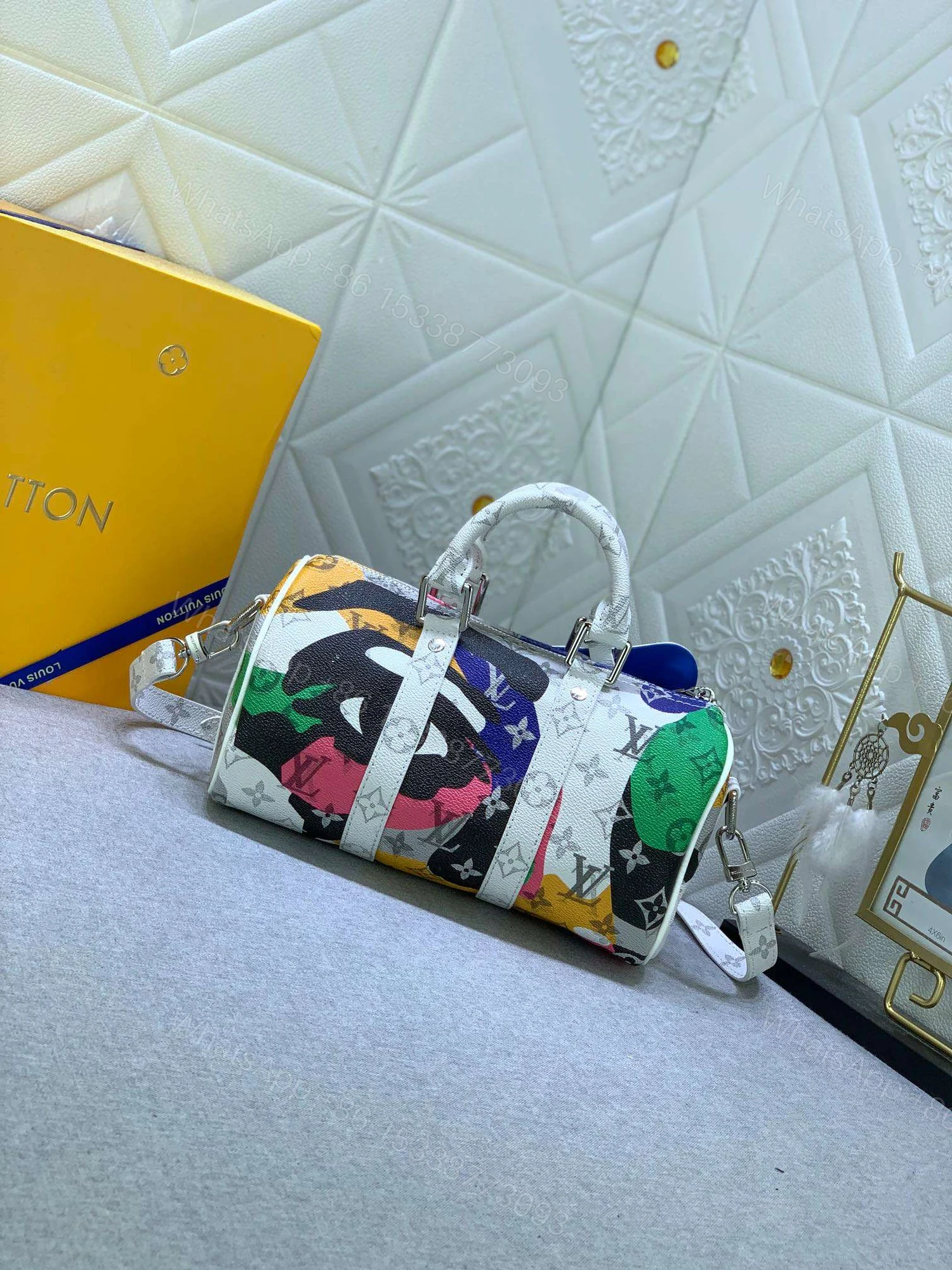 View 8 of KidSuper Keepall Bandouliere 25