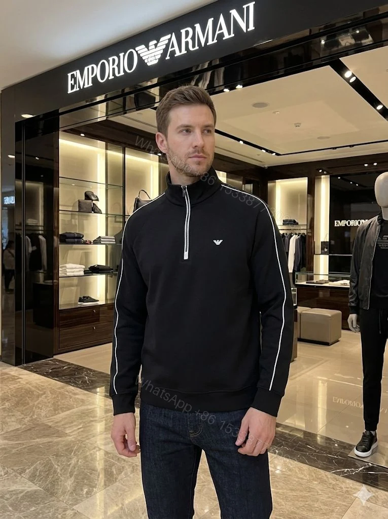 View 7 of First Copy Emporio Armani Premium Quality Sweatshirt for Men
