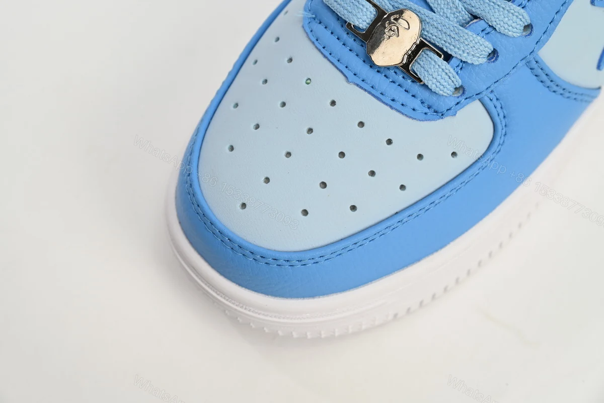 View 7 of A Bathing Ape Bape Sta Low All Sky Blue OZXSHM-191-006K
