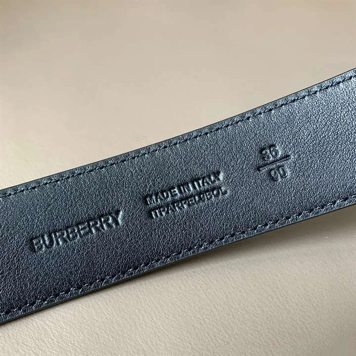 View 4 of BURBERRY MONOGRAM MOTIF LEAHTHER BELT – B31