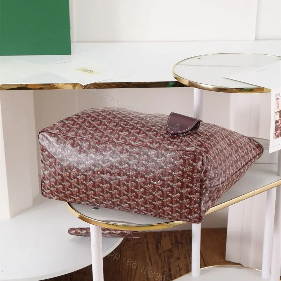 View 4 of 高仿Goyard*STLOUIP4滿印Tote手提袋朱紅免檢版小號