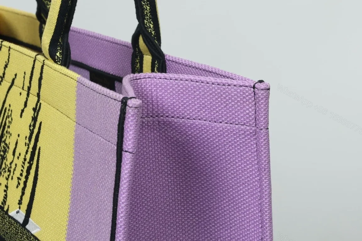 View 5 of Multicolor Graphic Tote: Bold Art, Everyday Luxury Tote