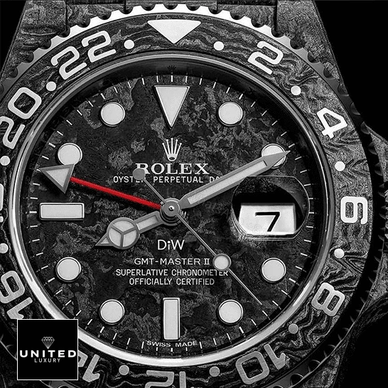 View 7 of Rolex DiW NTPT Carbon Replica