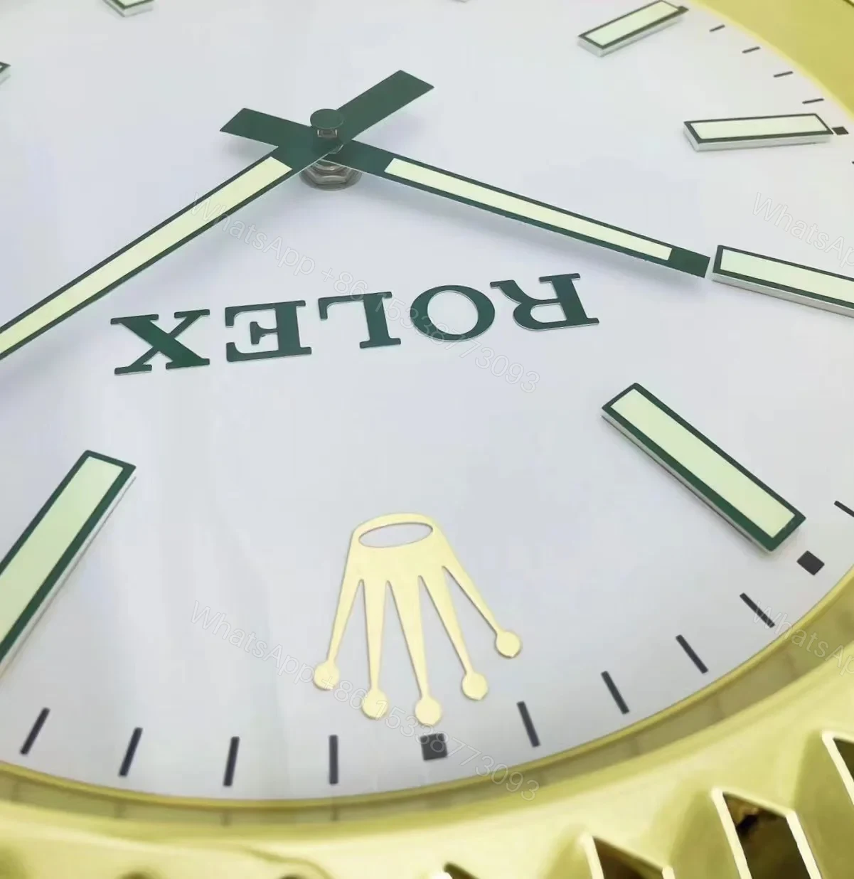View 3 of ROLEX WALL CLOCK – DATEJUST GOLD