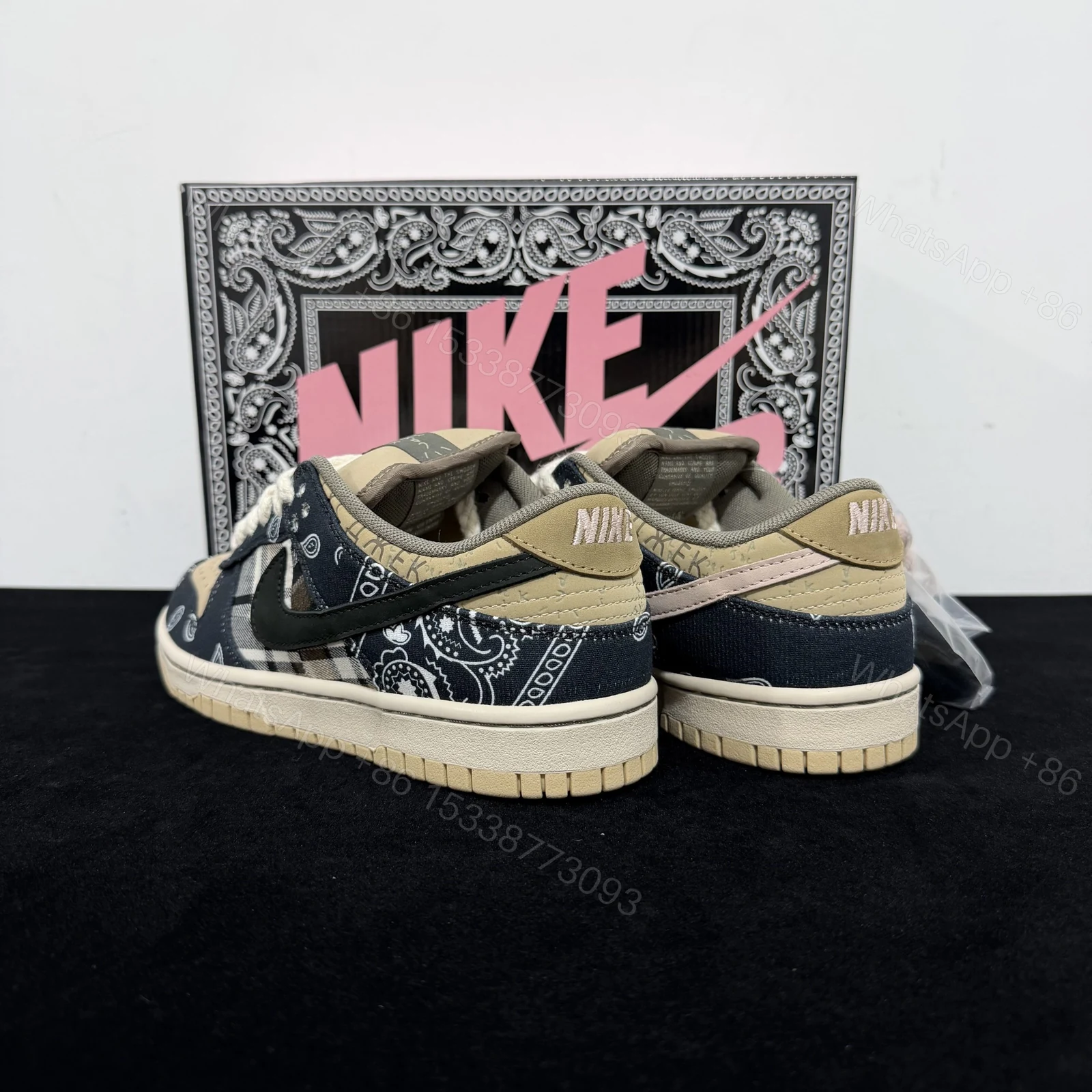 View 5 of Travis Scott x Nike Dunk SB Low “Jackboys” Reps
