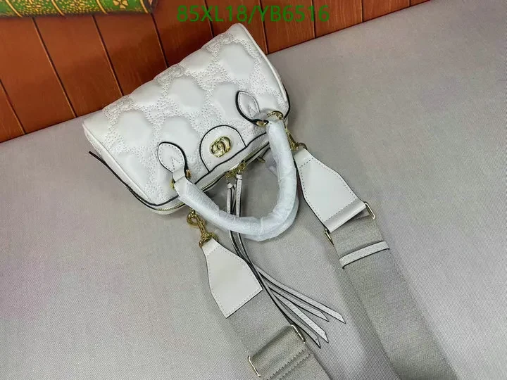 View 7 of Gucci Mini White GG Quilted Knockoff Bag TLB604