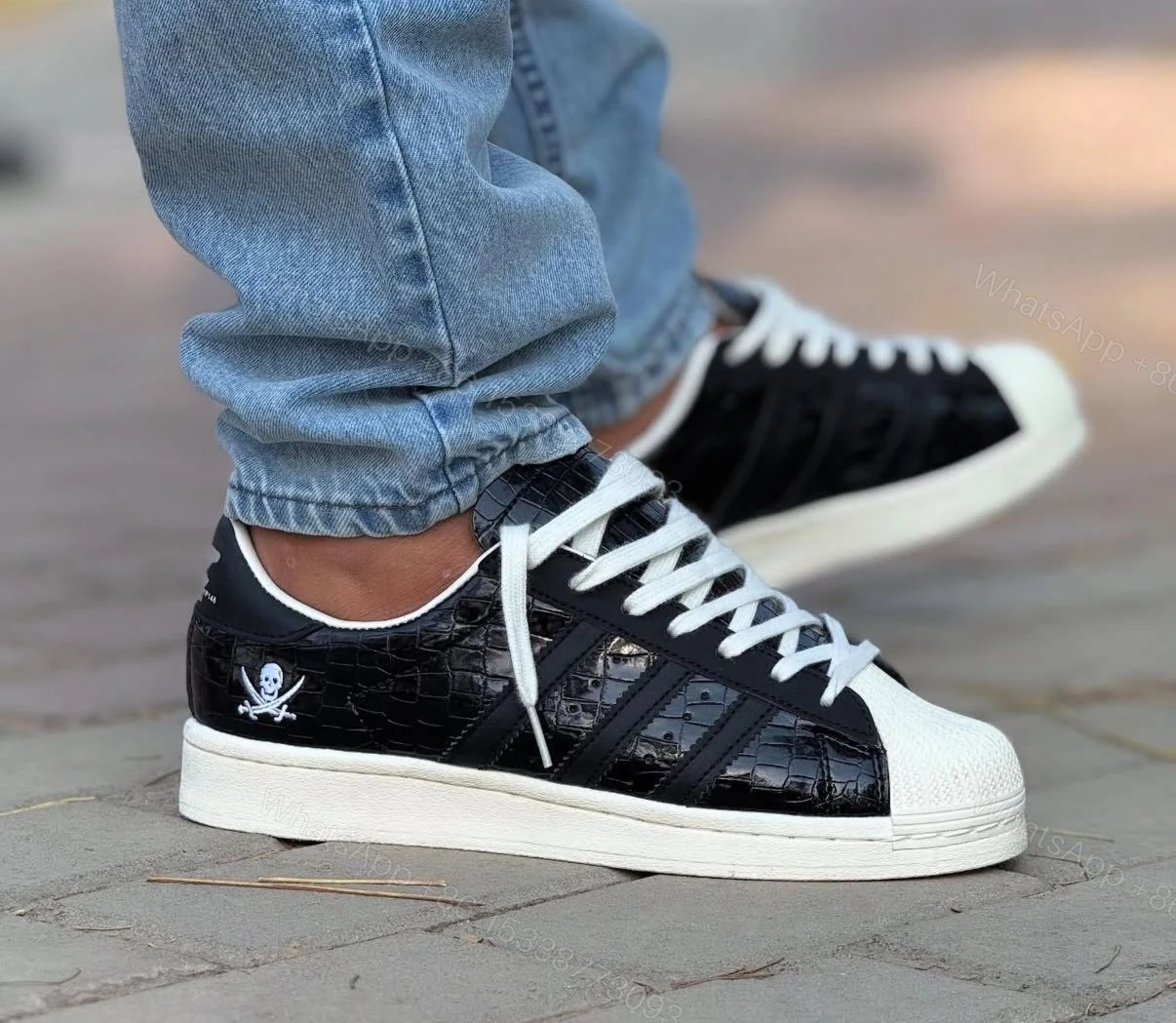 View 5 of Adidas Originals Superstar Danger First Copy Shoes — Men's | COD India