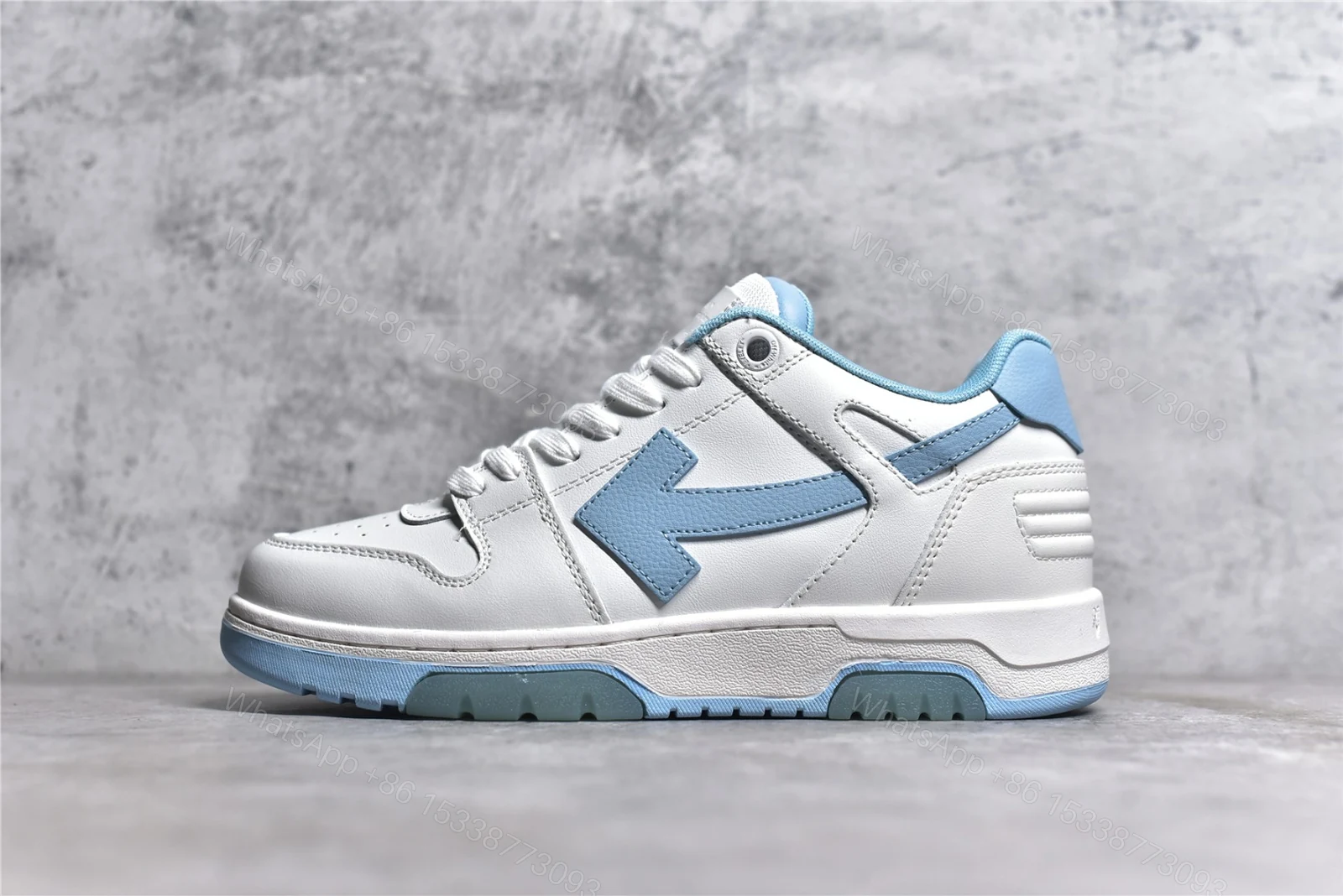 OFF-WHITE Out Of Office White Blue 10145 — view 1