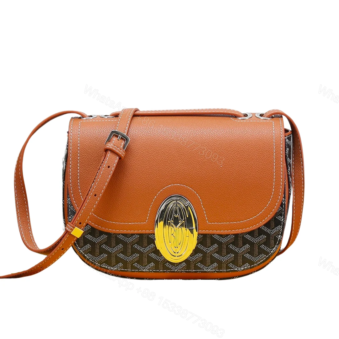 GOYARD SEAL CLASP THE 233 BAG BROWN 25CM — view 1