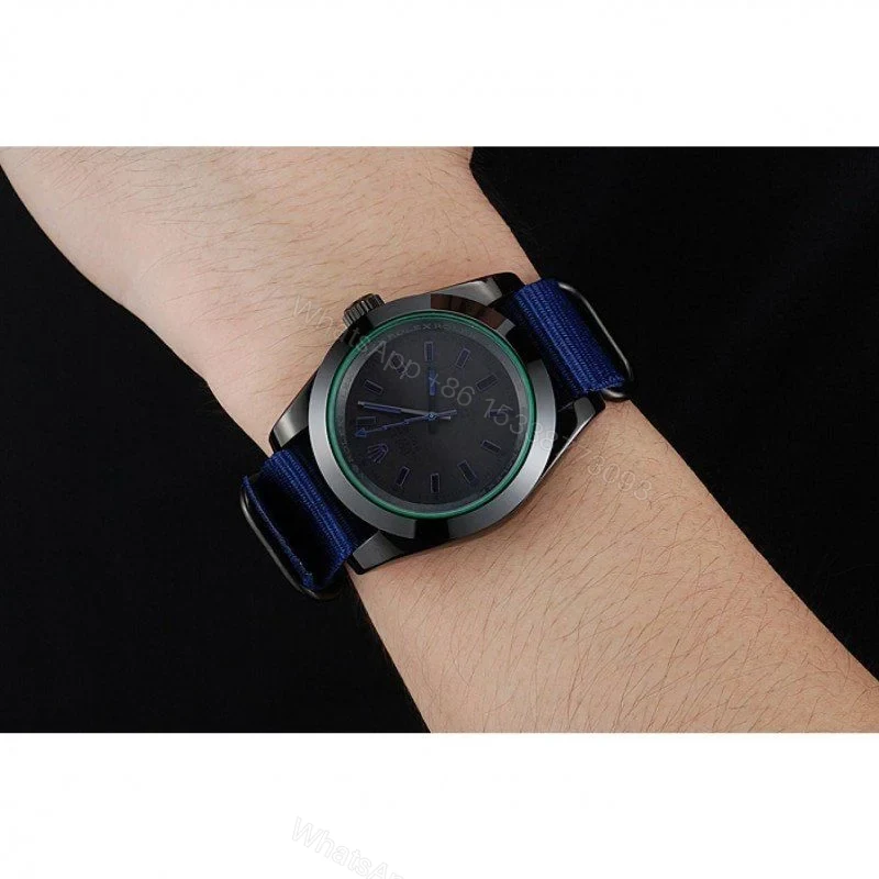 View 10 of Replica Rolex Milgauss Blue Dial 622005
