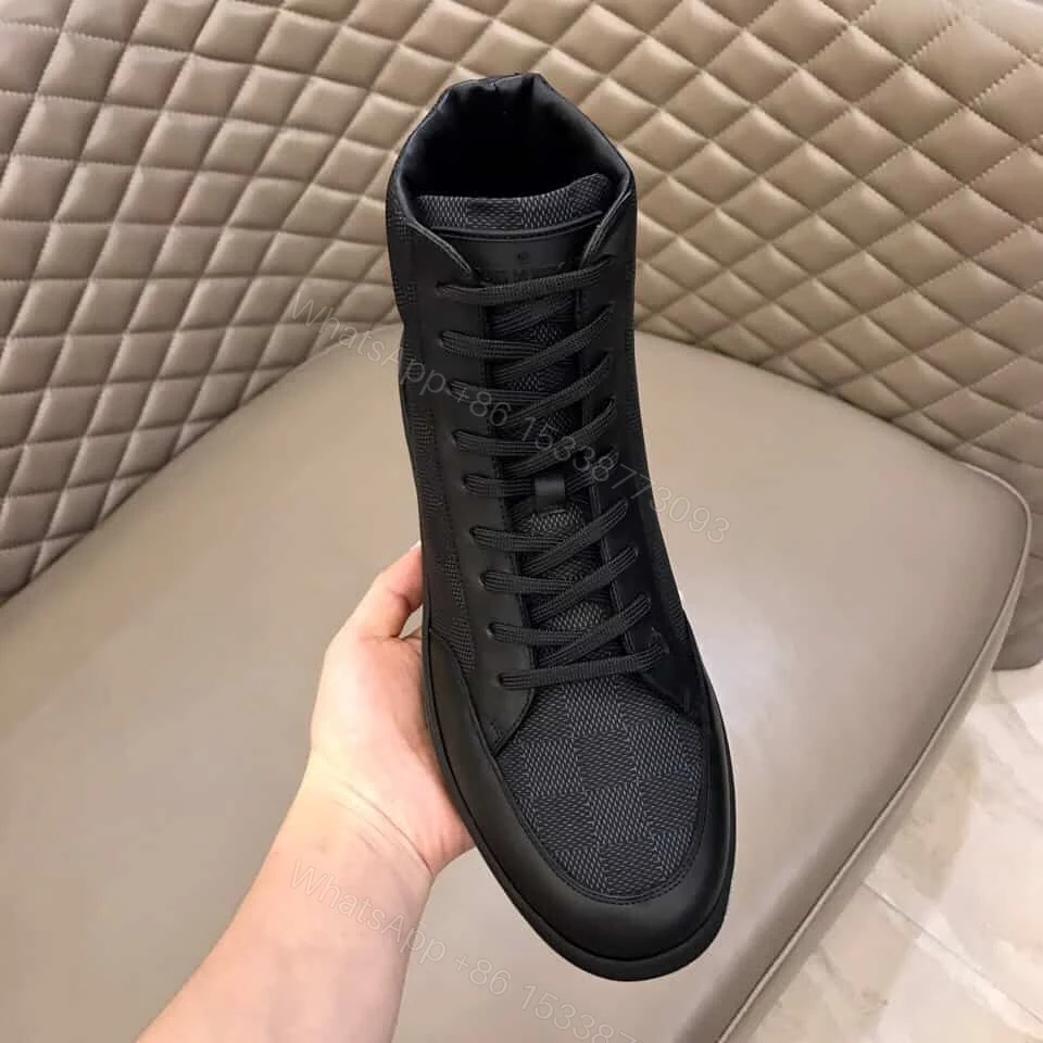 View 7 of LOUIS VUITTON OFFSHORE HIGH TOP SNEAKER ‘BLACK’ – LV47