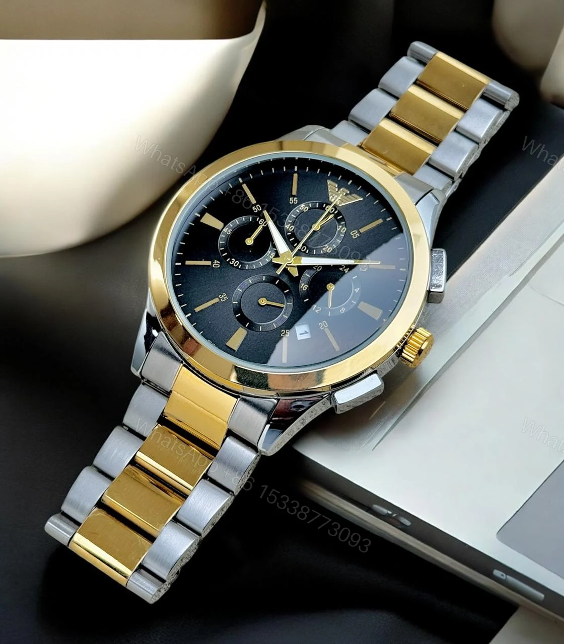 View 2 of First Copy Armani Men’s Watch – 7A Quality