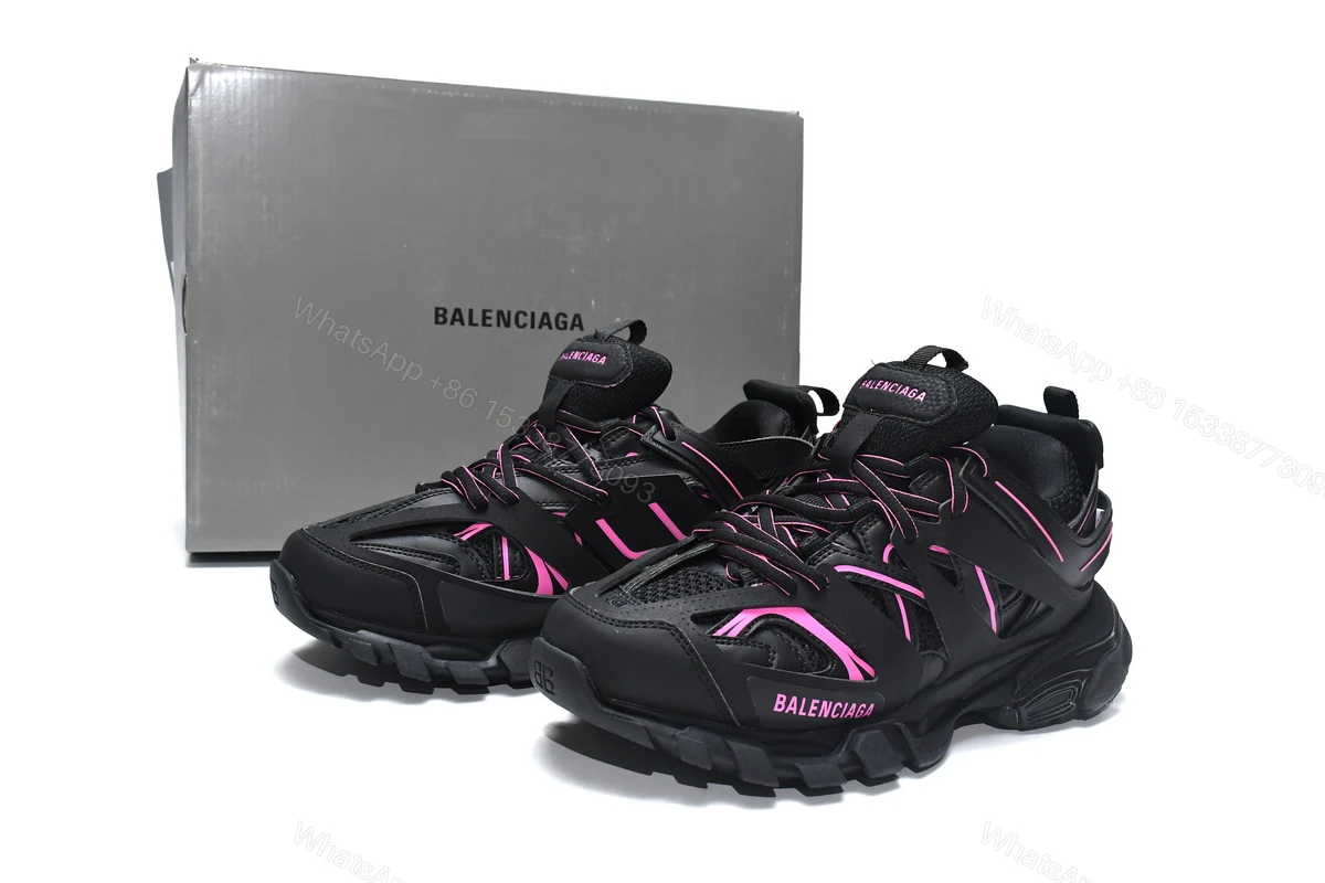 Balenciaga Track Black Rose Red 542436 W2LA1 2046 — view 2