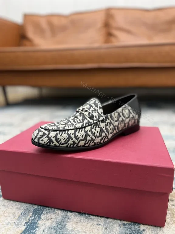 View 9 of Monogram Gancini Loafers â€“ Patterned Pattern, Polished Confidence
