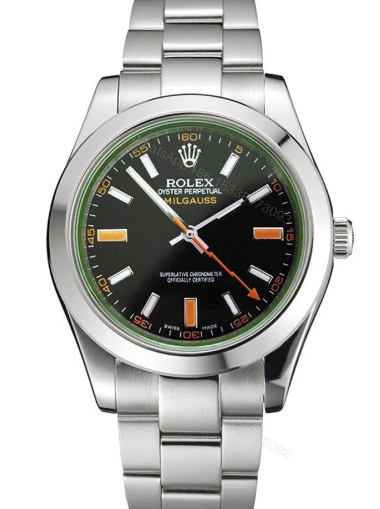 Superclone Rolex Milgauss Black Dial REP016836 — view 1