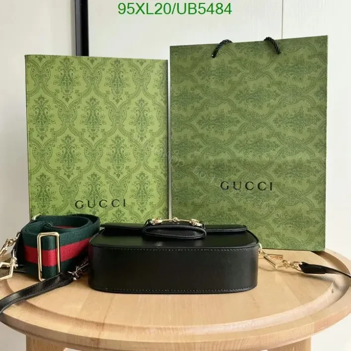 View 9 of Gucci Horsebit 1955 Leather Shoulder Bag Knockoff, UB54845 – Premium AAAA