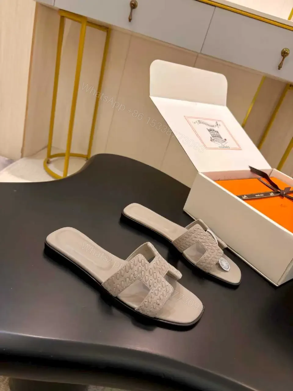 View 5 of Elegant Patterned Slip-Ons with Cushioned Comfort Shoes