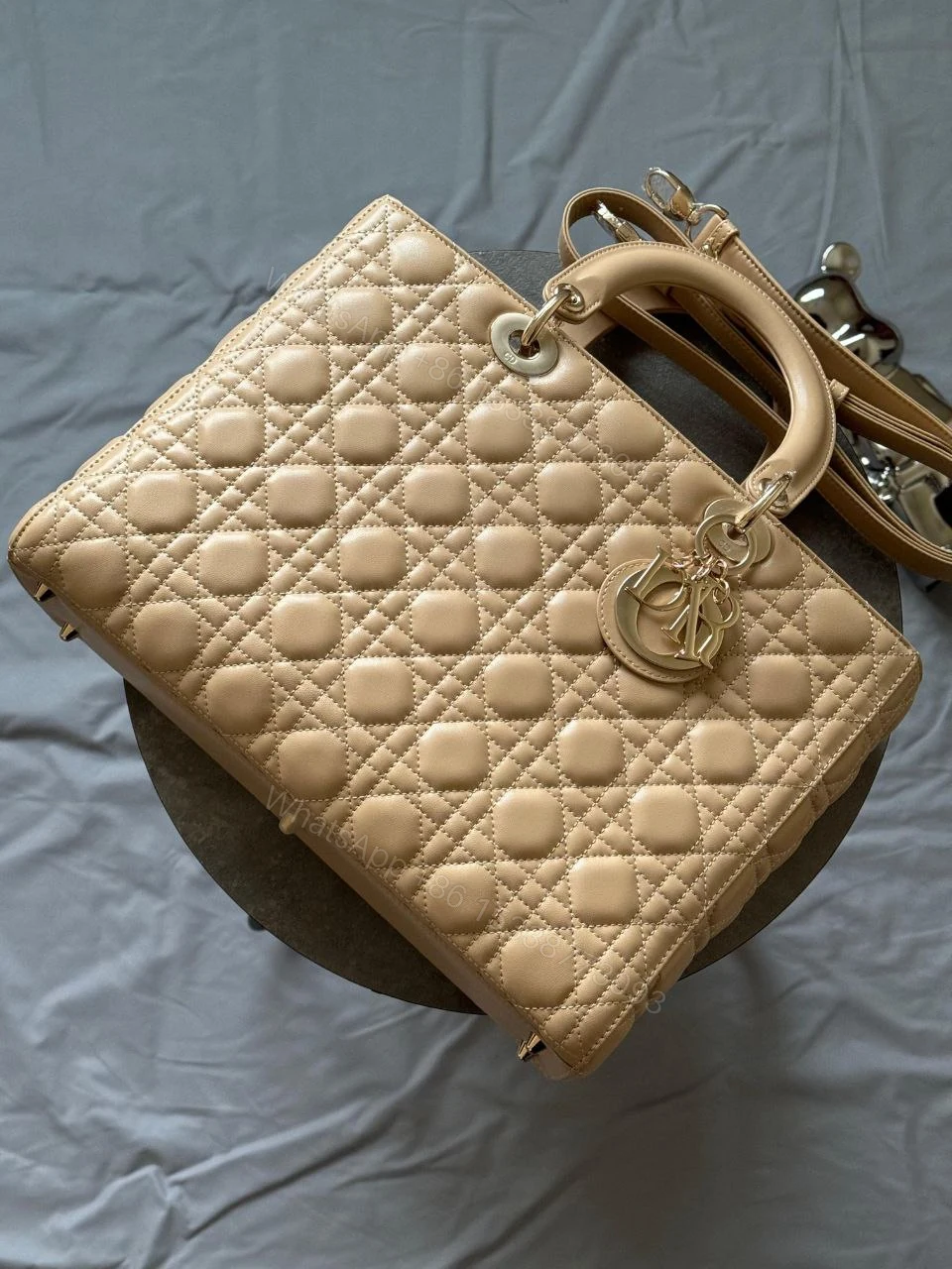 CHRISTIAN DIOR handbag ‘LADY DIOR LARGE — view 1