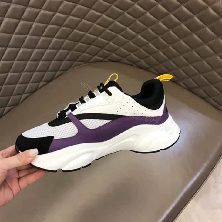 View 7 of B22 SNEAKER TECHNICAL MESH WITH AND CALFSKIN – CD111
