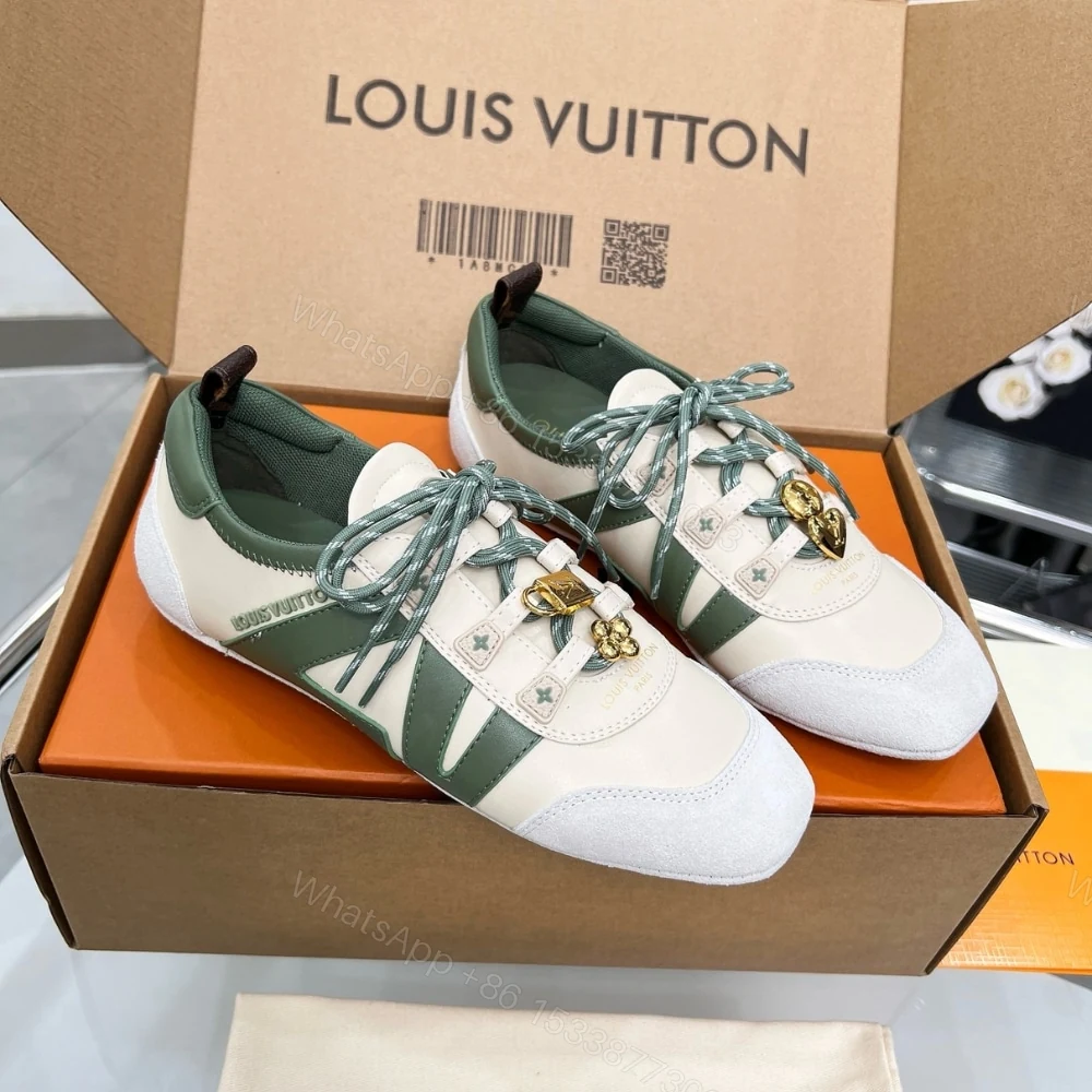 View 7 of Louis Vuitton LV Sneakerina Light Green