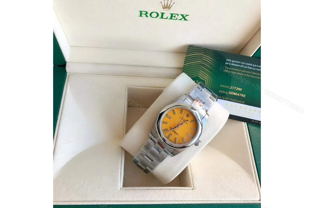 View 5 of Replica Rolex Oyster Perpetual SS/SS Yellow/Stk 31/41 mm