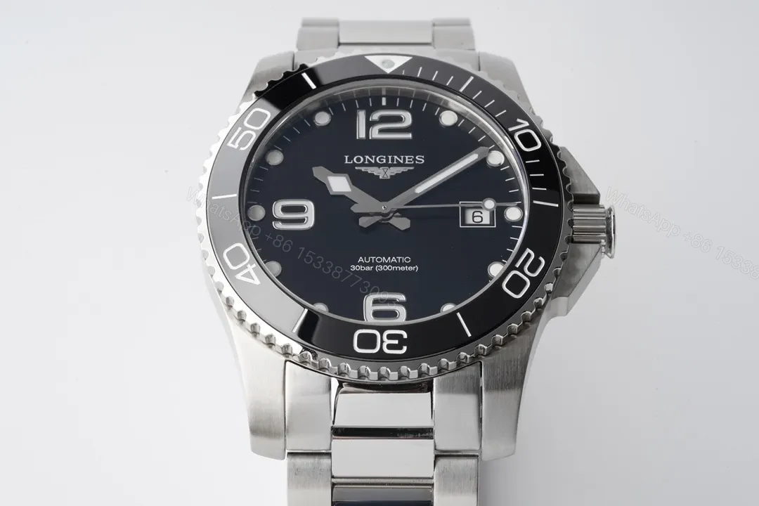 View 2 of Longines Conquest Black Dial Stainless Steel Automatic Watch
