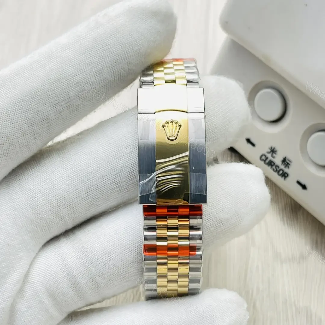 View 9 of Rolex Datejust 41 Yellow Rolesor Fluted Diamond Champagne Dial Jubilee Edition – 126333-0012