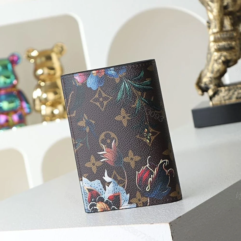 View 3 of Louis Vuitton Passport Cover Monogram Eden Brown 14Cm M29397