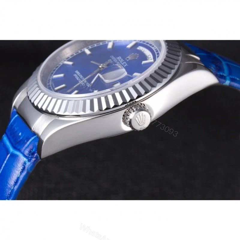 View 6 of Superclone Rolex Day-Date Blue Dial 621490 35 mm