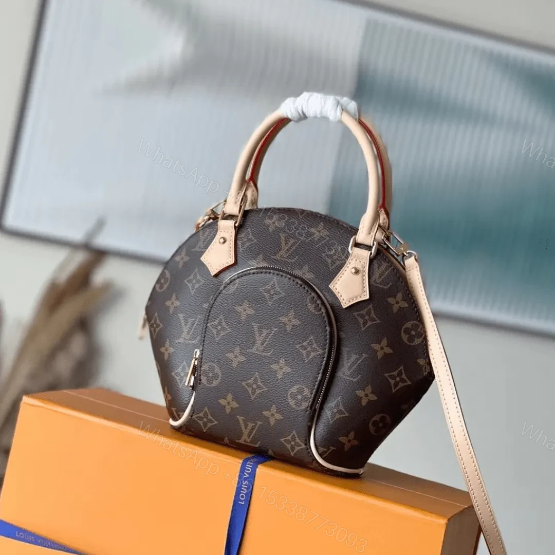 Louis Vuitton Ellipse BB Monogram Handle White Milk Handbags 28x21x8cm — view 1