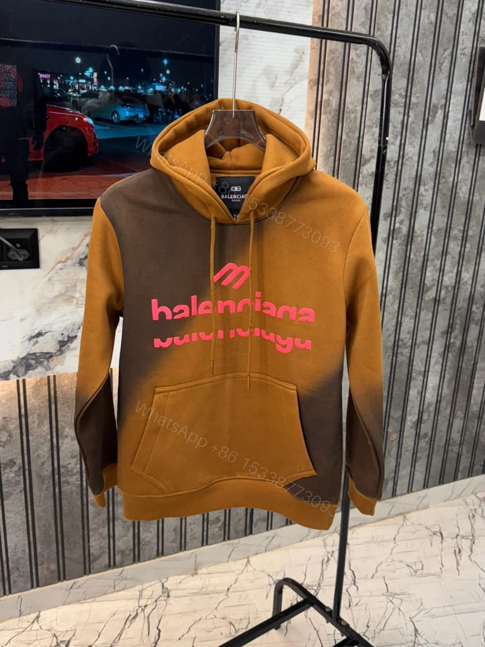 View 5 of First Copy Balenciaga Hoodie for Men