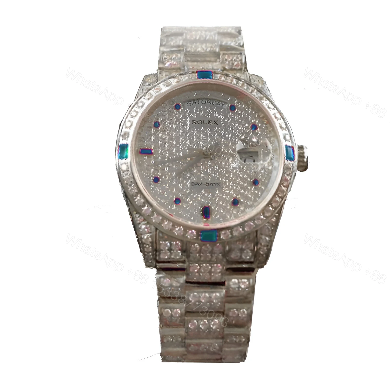 Rolex Datejust Oyster Diamond Replica — view 1