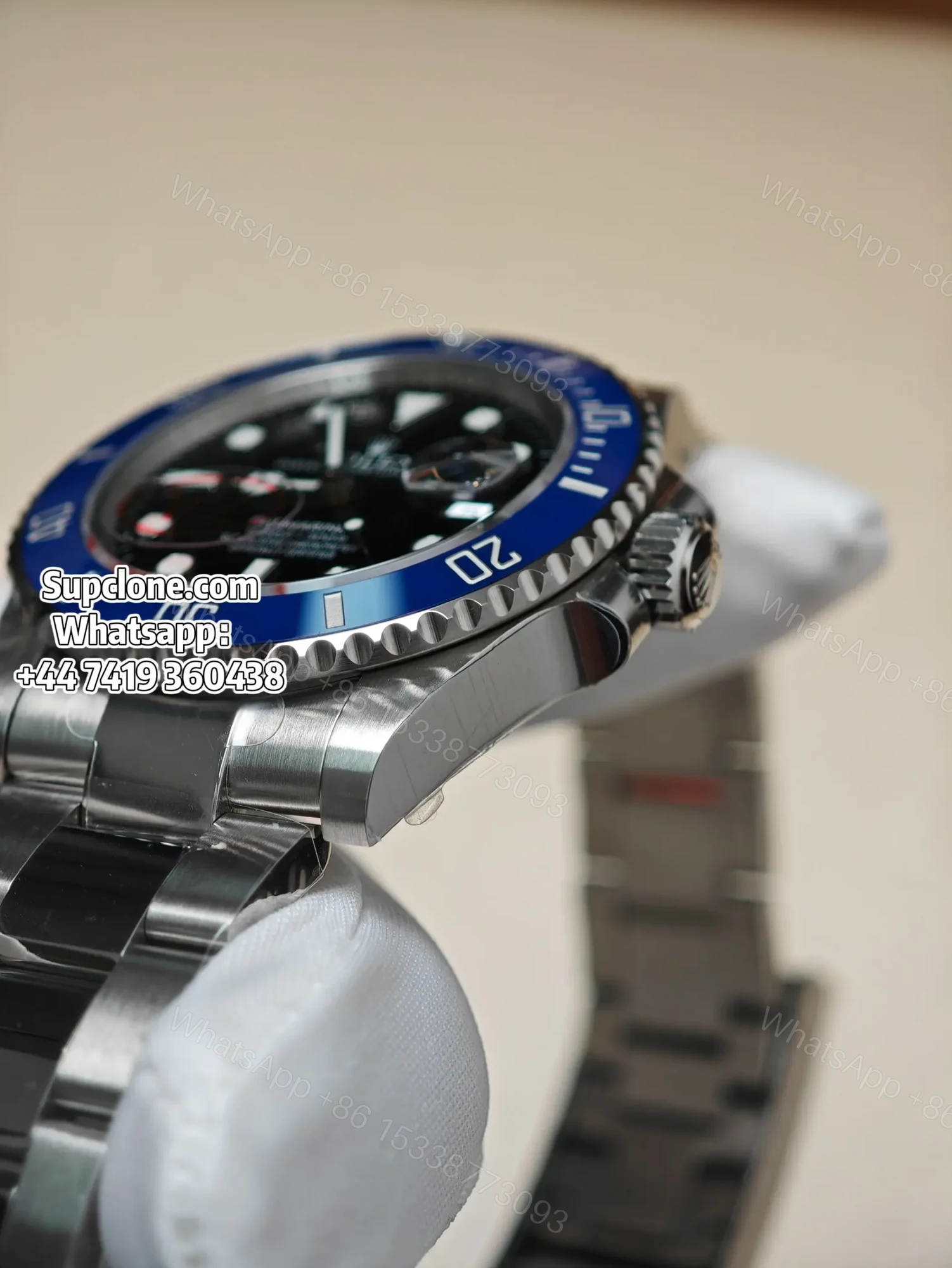 View 6 of Rolex Submariner 126619LB Super Clone – Blue Bezel “Cookie Monster”