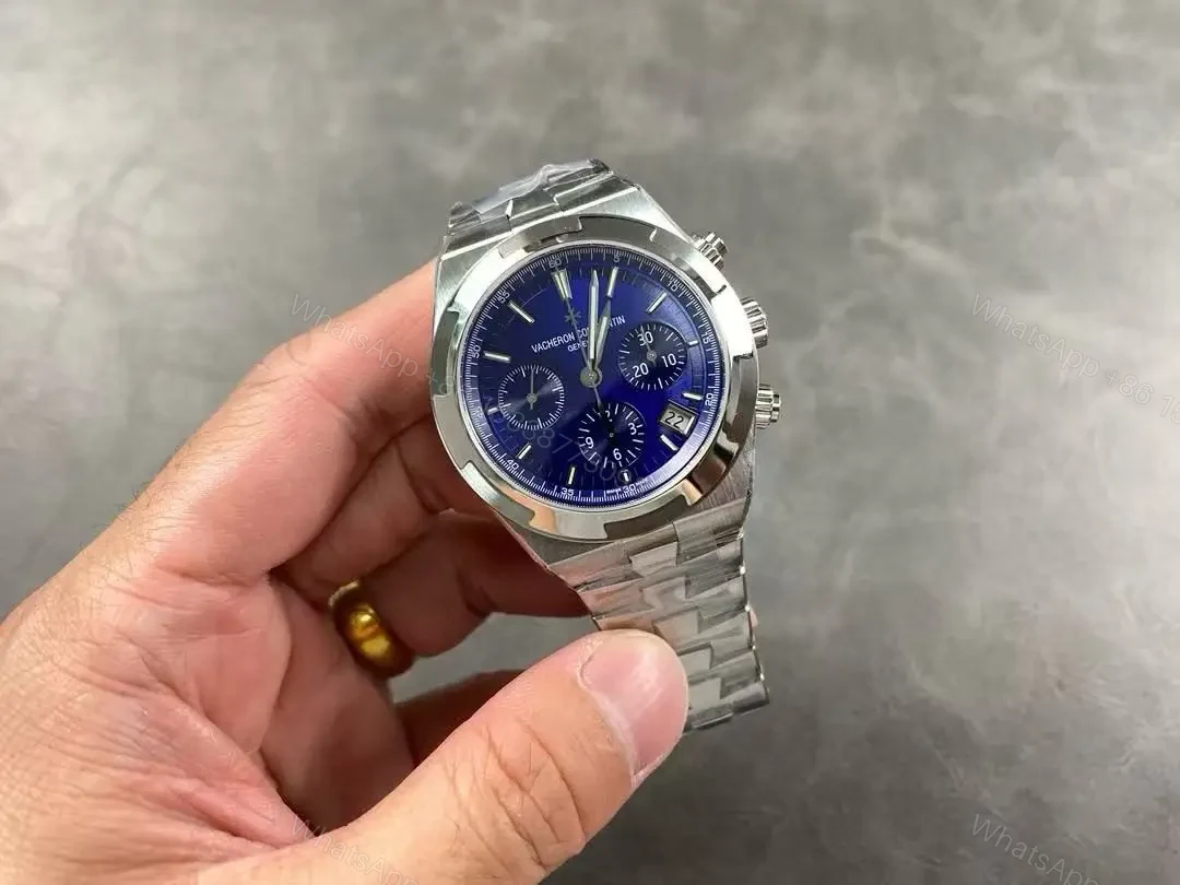 View 12 of Replica vacheron constantin Overseas chronograph 42.50 Stainless steel