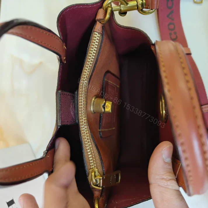 View 6 of First Copy Coach Willow 18 Satchel Ultra Premium Apricot