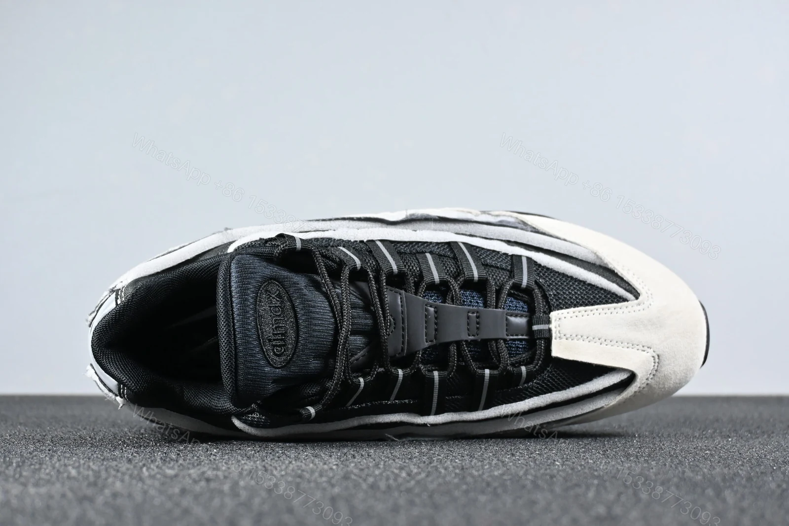 View 4 of Nike Air Max 95 Comme des Garcons Black Grey