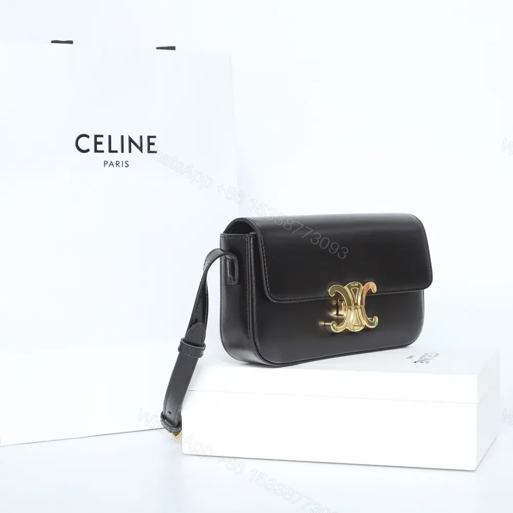 View 3 of 高仿Celine*Triomphe系列手袋194143黑色免檢版