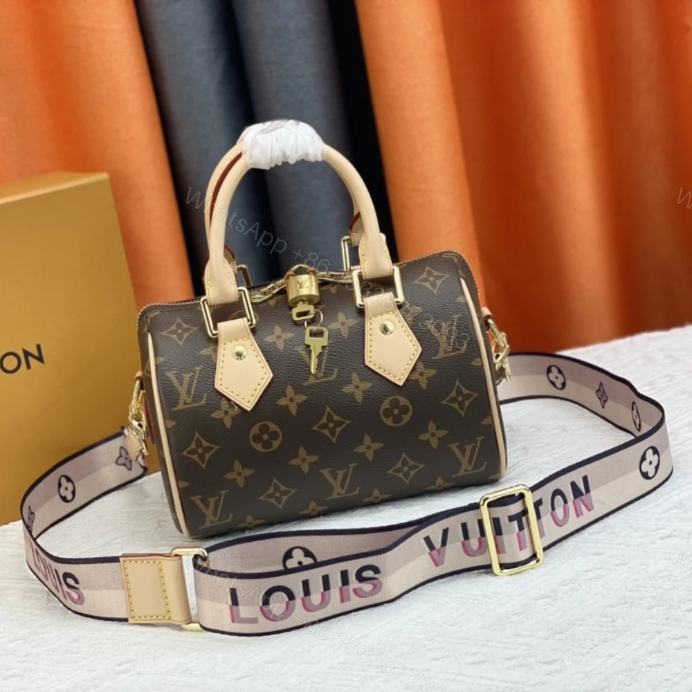 View 2 of Louis Vuitton Speedy Bandoulière 20 Fuchsia 25Cm M45948