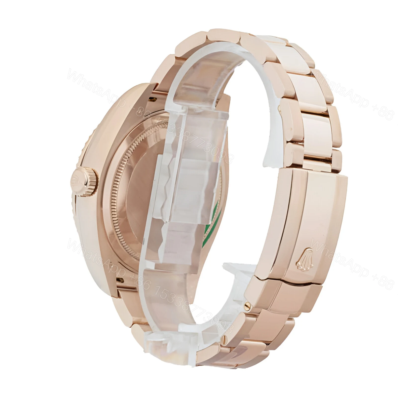 View 4 of Rolex Sky-Dweller 326935-0007 SRO Automatic Everose Rhodium Dial Oyster Replica